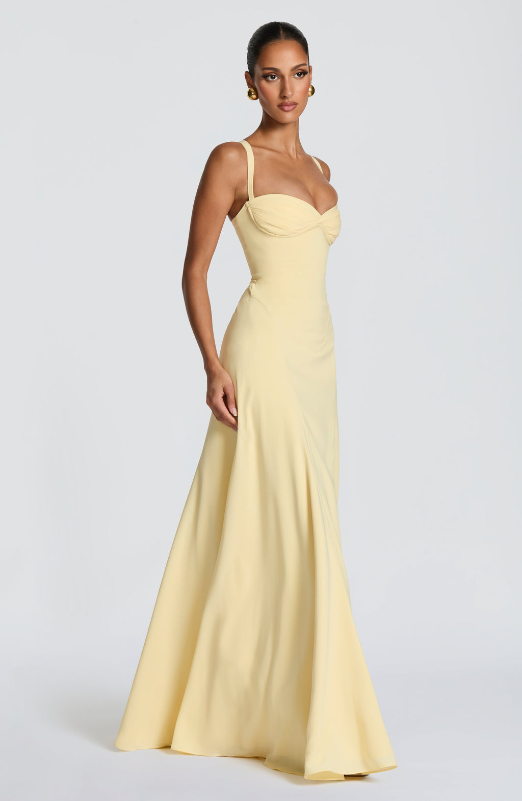 Maxi Gown Sculpted Waist – Celeste 8