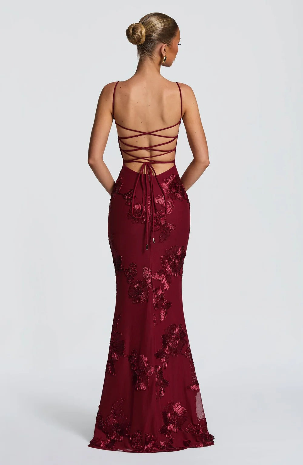 Floral Corset Maxi Dress