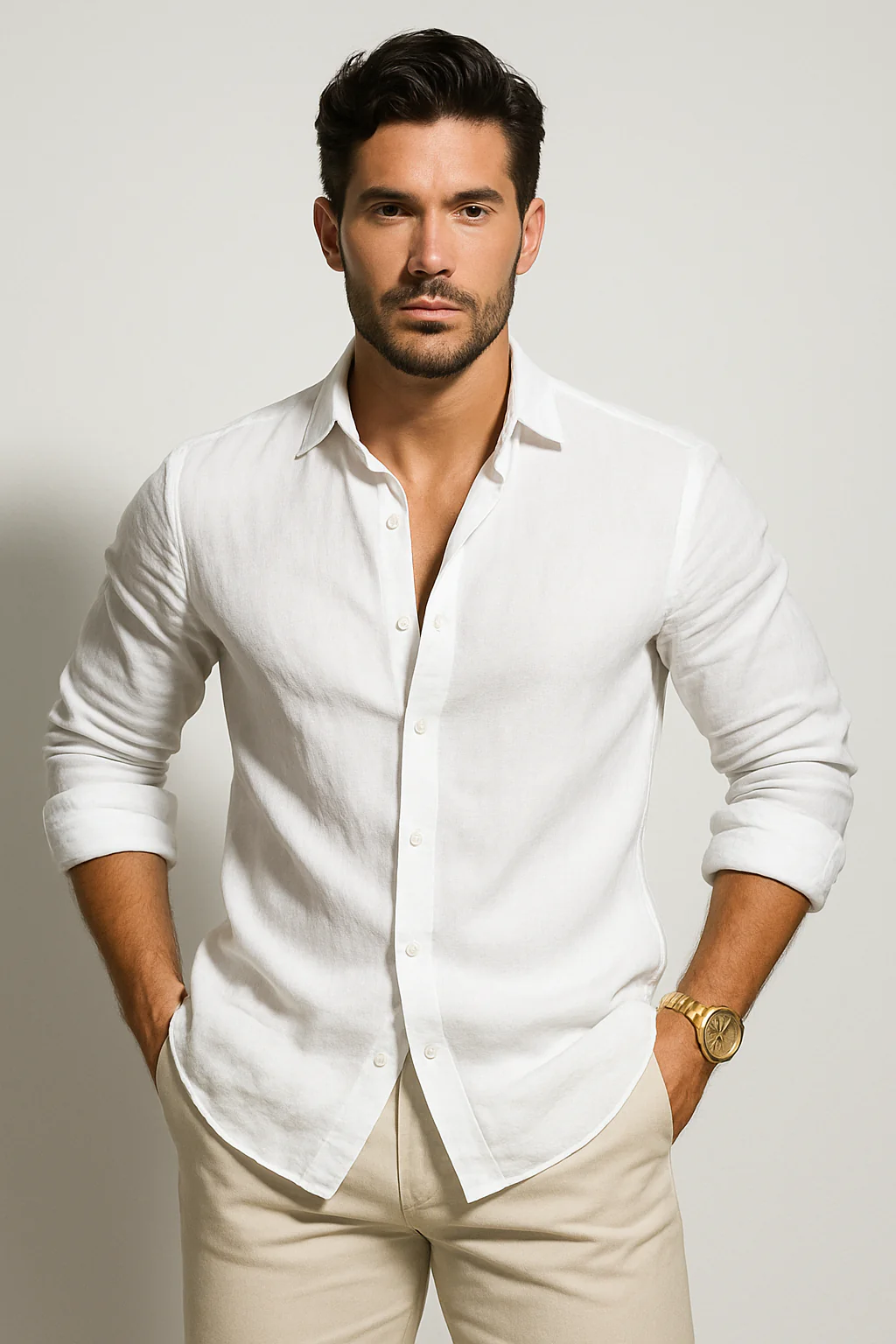 Men’s Tailored Modern Slim Fit Shirt