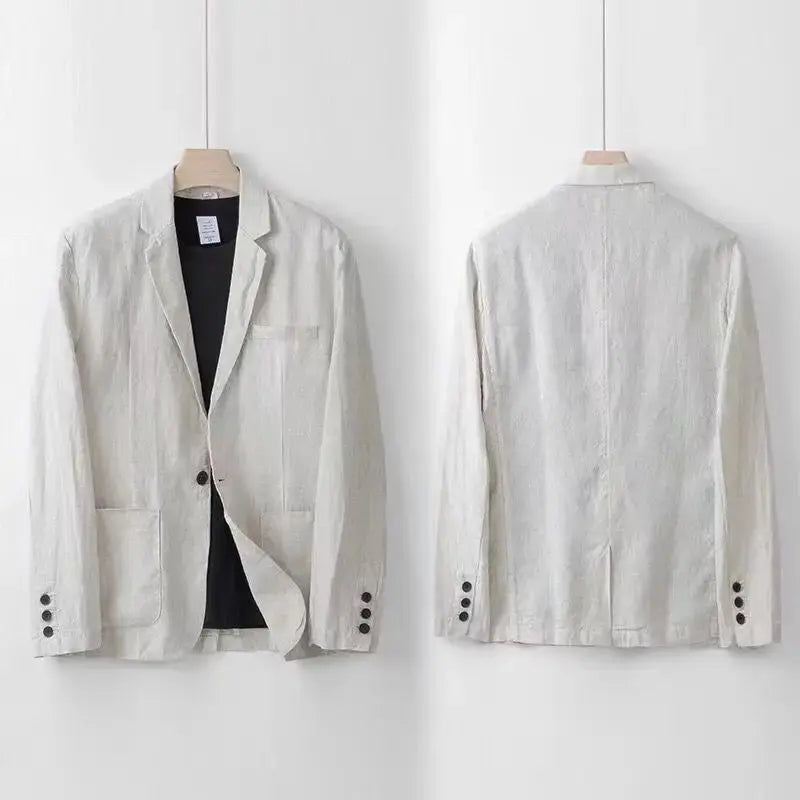 HARRINGTON OXFORD | LINEN BLEND SUIT FOR MEN 7