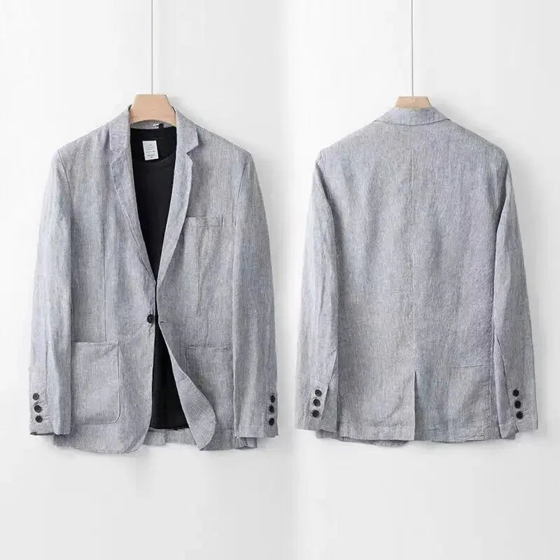 HARRINGTON OXFORD | LINEN BLEND SUIT FOR MEN 8