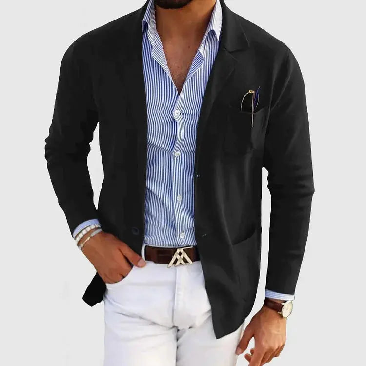 Harrington Oxford | Men’s Casual Knit Blazer 3
