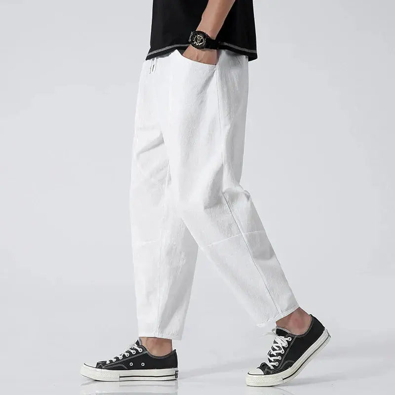 Harrington Oxford | Men’s Kyoto Cropped Tapered Pants 3