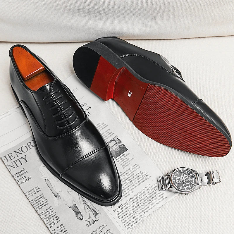 Luca | Men’s Italian Leather Oxford Shoes 3