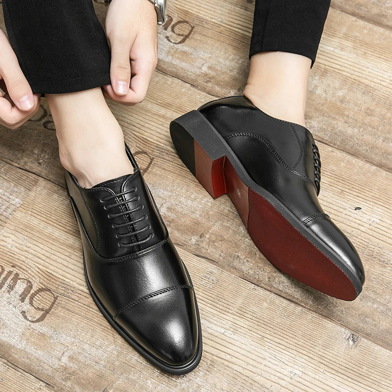 Luca | Men’s Italian Leather Oxford Shoes 8