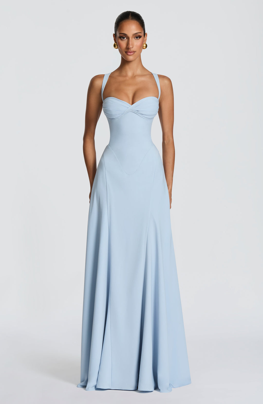 Maxi Gown Sculpted Waist – Celeste 2