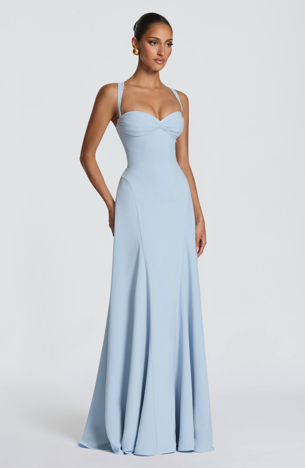 Maxi Gown Sculpted Waist – Celeste 5