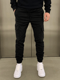 Men’s Cargo Jogger Pants with Elastic Cuffs | Activewear 0
