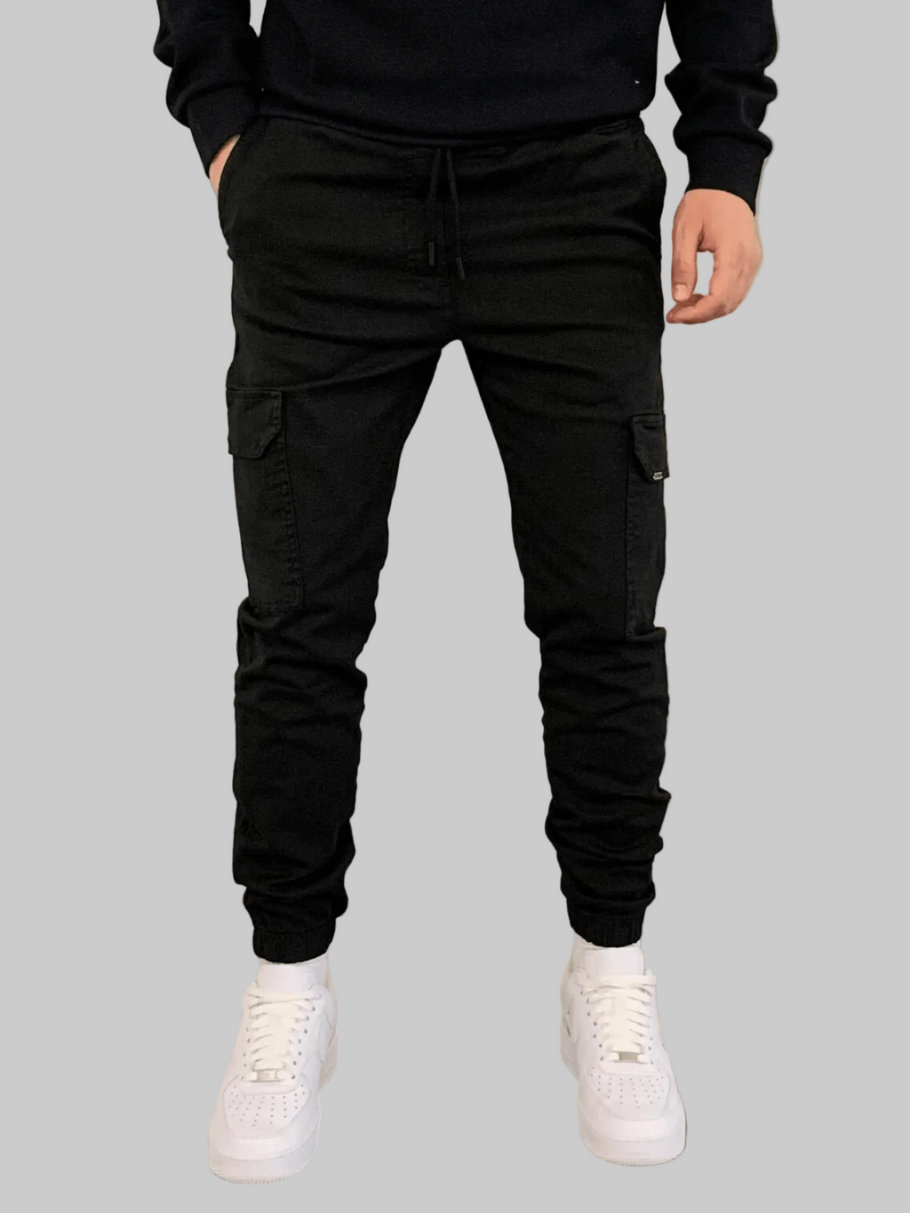 Men’s Cargo Jogger Pants with Elastic Cuffs | Activewear 1