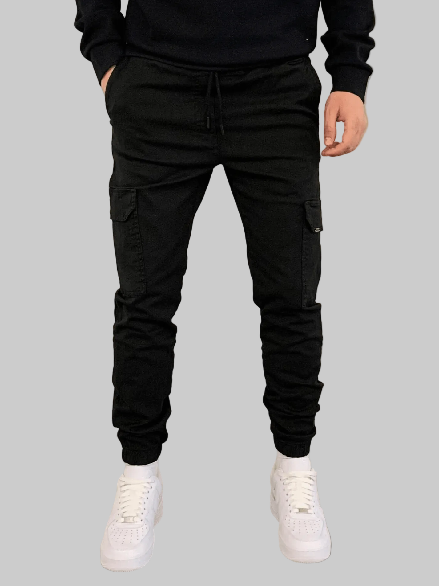 Men’s Cargo Jogger Pants with Elastic Cuffs | Activewear 1