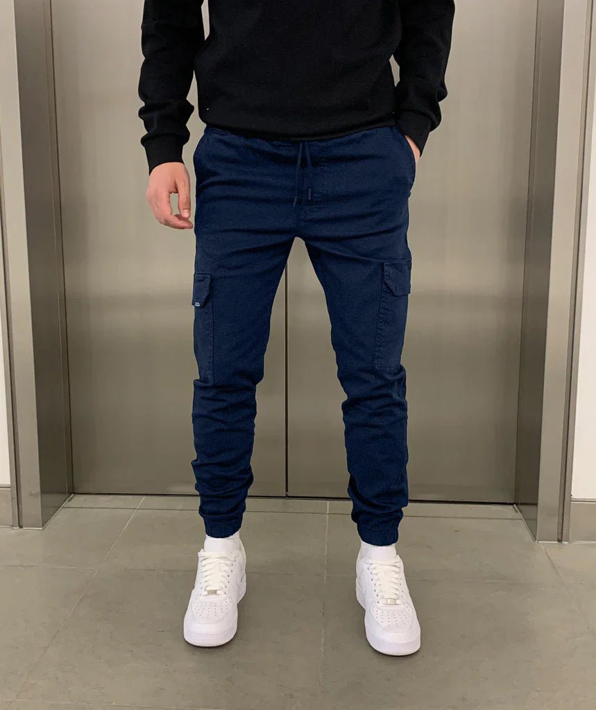 Men’s Cargo Jogger Pants with Elastic Cuffs | Activewear 6