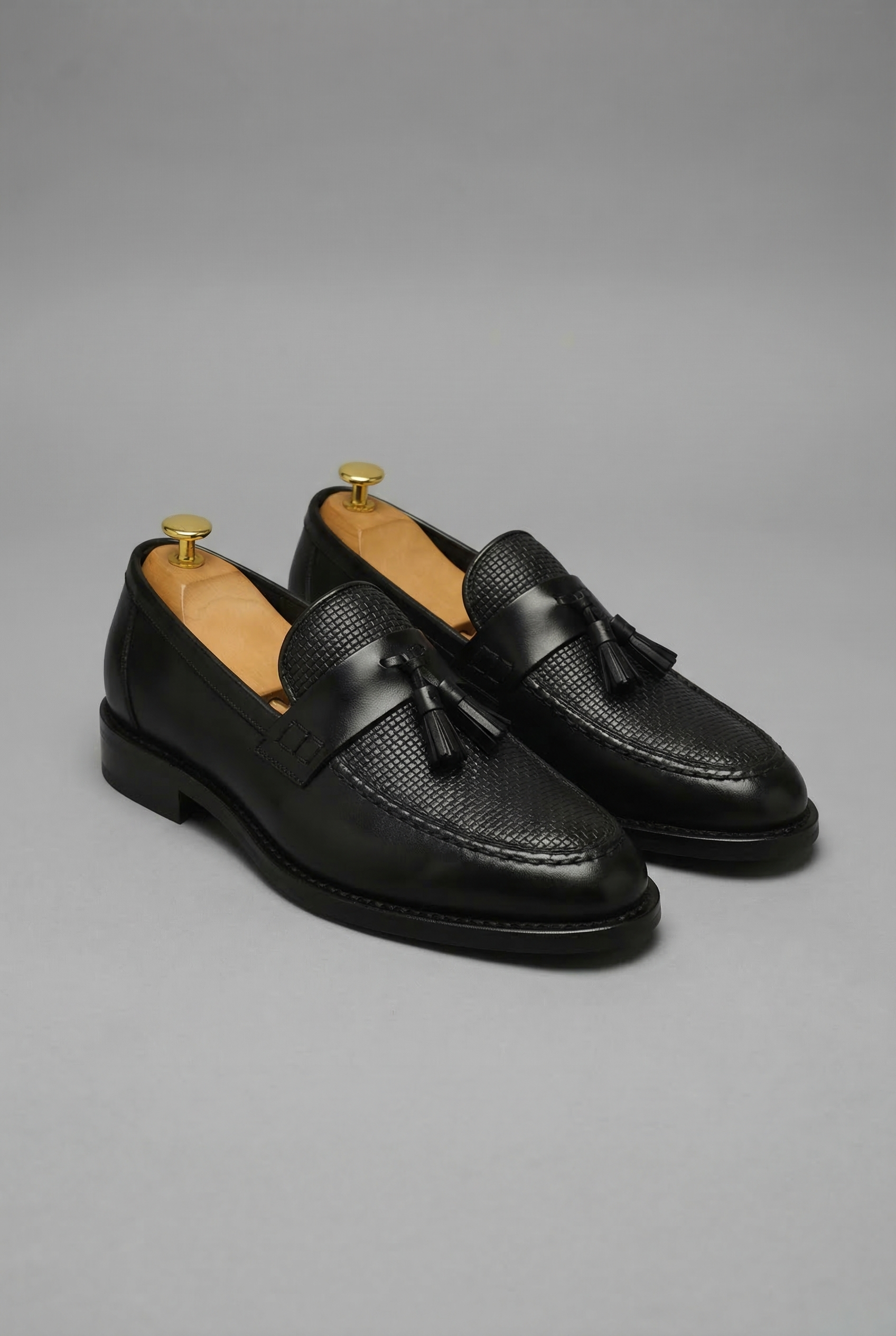 Men’s Classic Woven Tassel Slip On Loafers 3