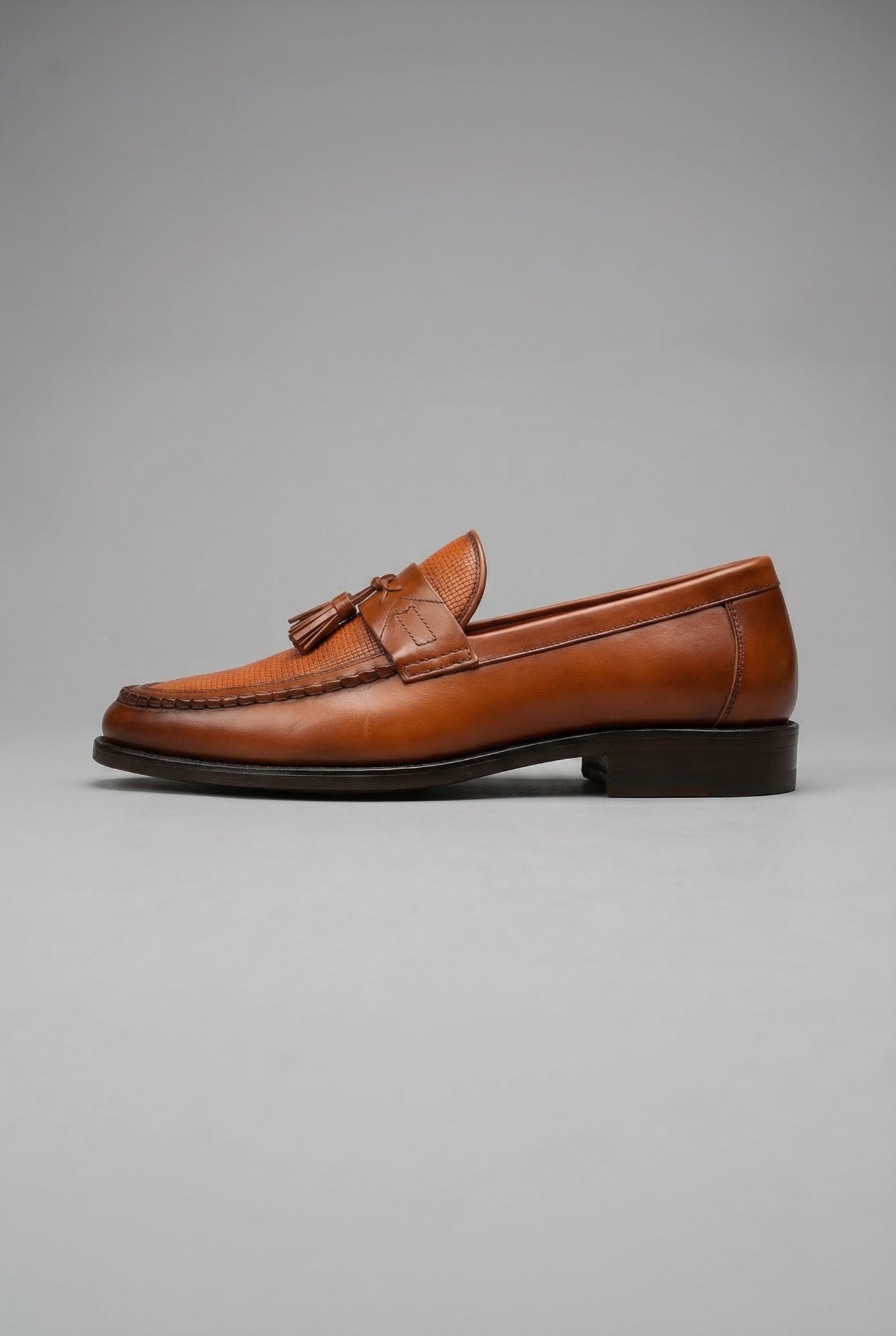 Men’s Classic Woven Tassel Slip On Loafers 6