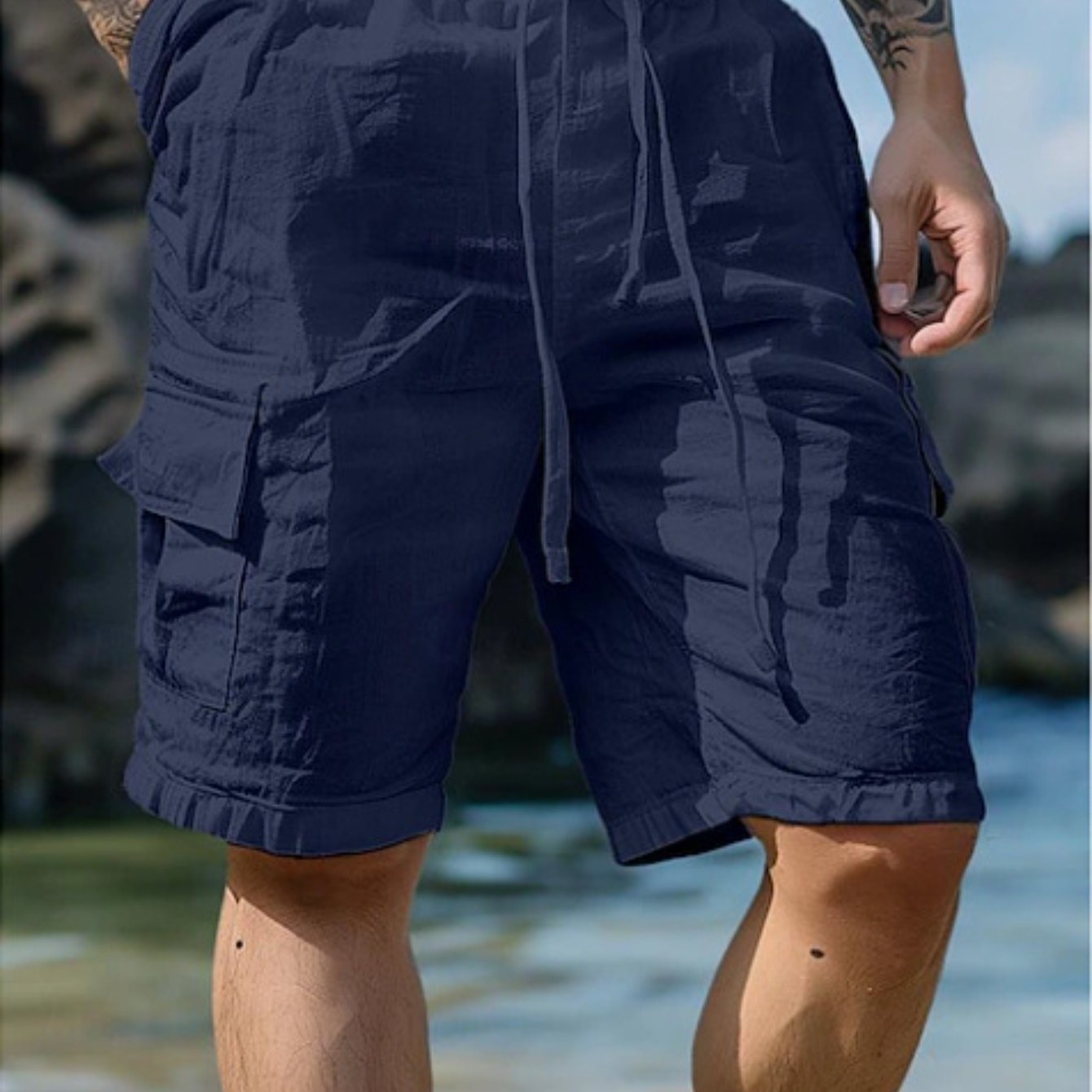 Men’s Lightweight Cotton Summer Shorts – Stay Cool and Confident All Day 0