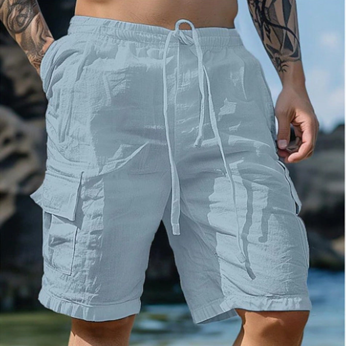 Men’s Lightweight Cotton Summer Shorts – Stay Cool and Confident All Day 5