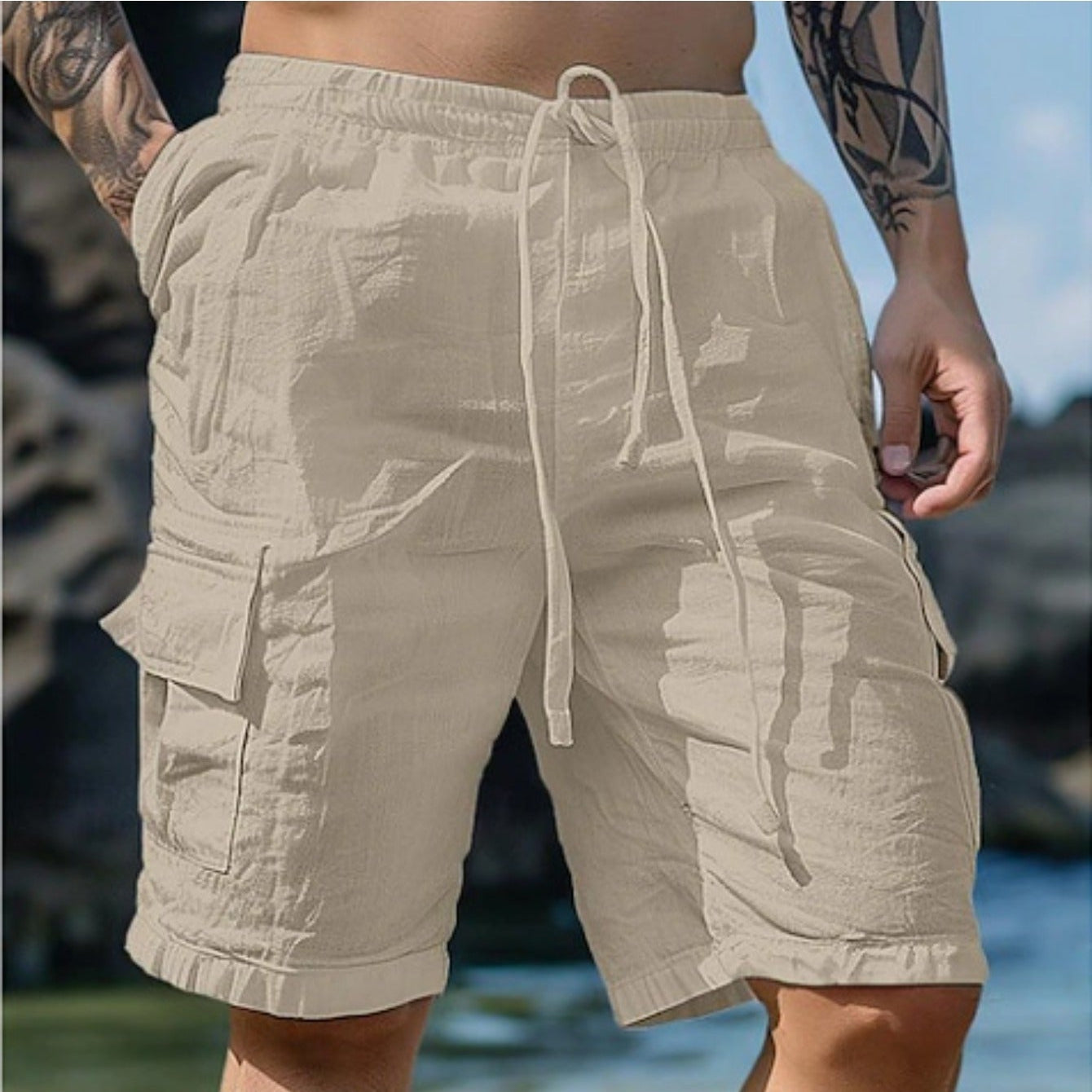 Men’s Lightweight Cotton Summer Shorts – Stay Cool and Confident All Day 6