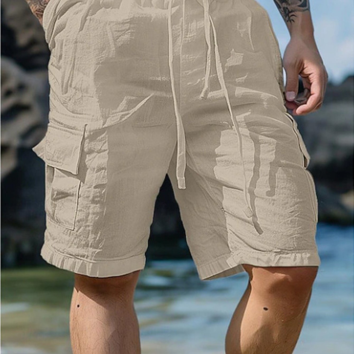 Men’s Lightweight Cotton Summer Shorts – Stay Cool and Confident All Day 9