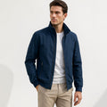Men's Lightweight Summer Jacket with Stand Collar | Zip-Front 0