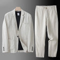 Men's Linen Blend Suit - image 1