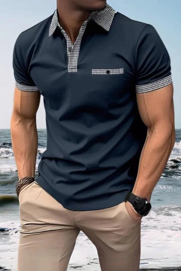 Men's Moisture-Wicking Polo Shirt - image 1