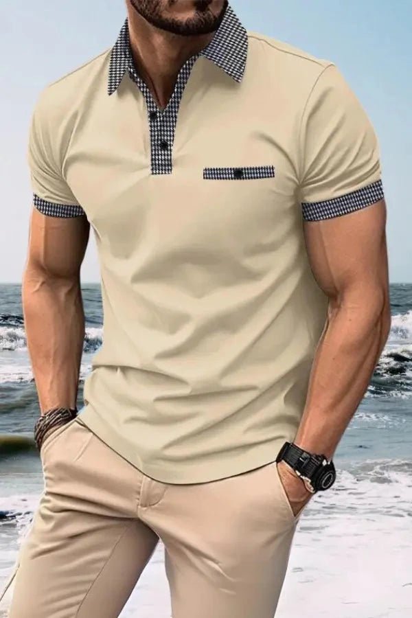 Men's Moisture-Wicking Polo Shirt | Lightweight Stretch Fabric for Active Summer Wear 3