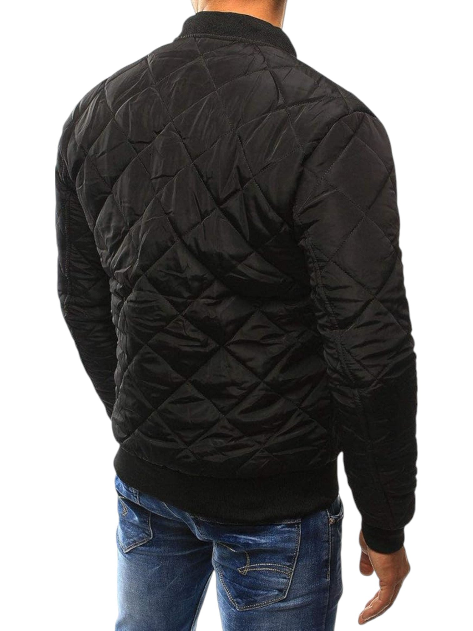 Men's Quilted Bomber Jacket | All Seasons 1