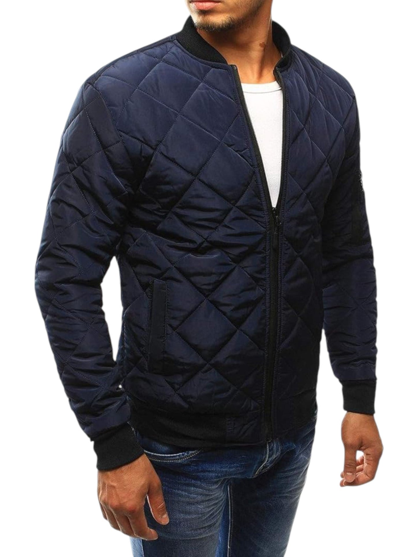 Men's Quilted Bomber Jacket | All Seasons 2