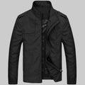 Men’s Stand Collar Zip Jacket | All-Season Jacket 0