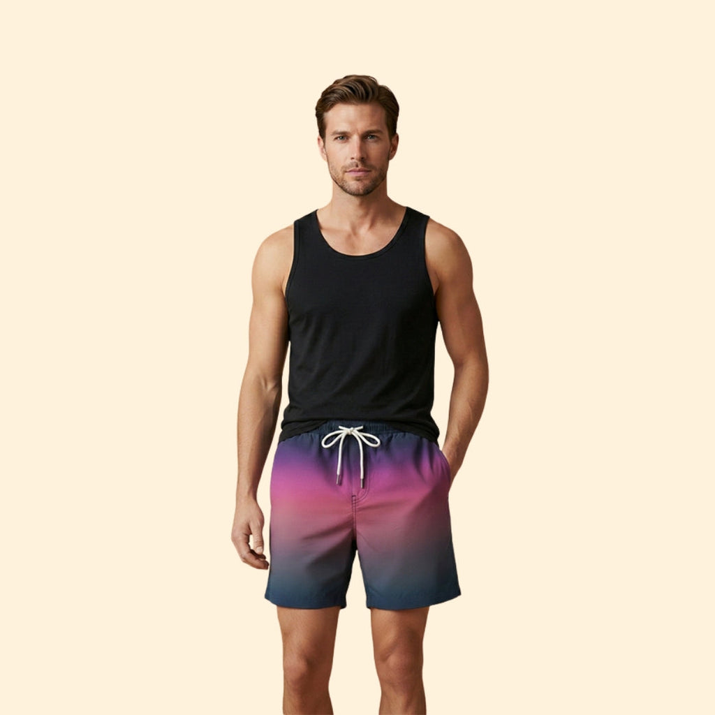 Men's Vibrant Color Shorts 2