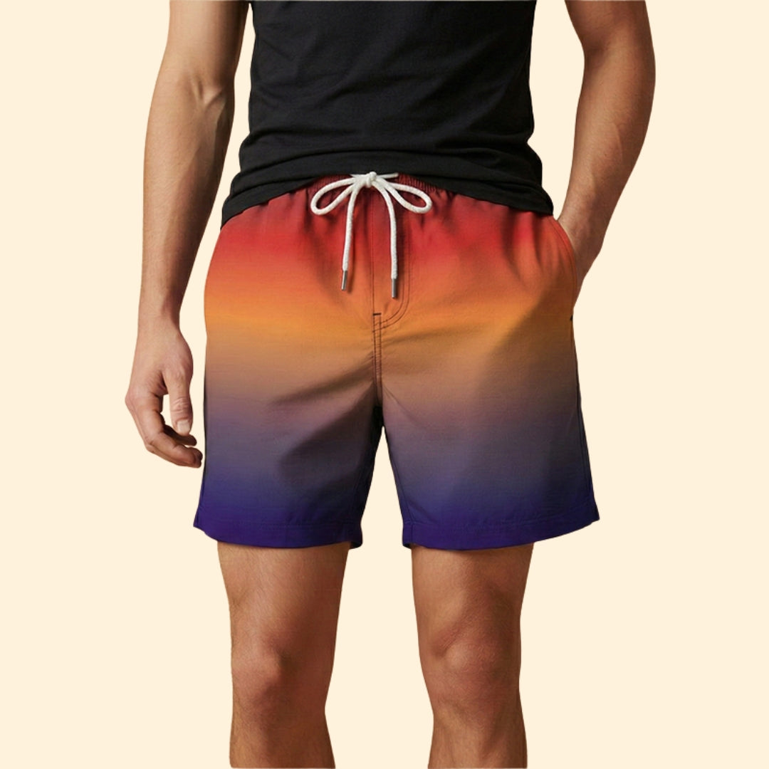 Men's Vibrant Color Shorts 6