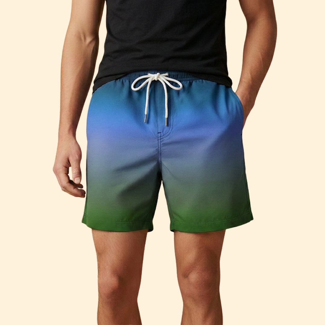 Men's Vibrant Color Shorts 7