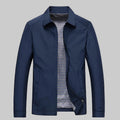 Men’s Zip-Front Jacket with Check Lining | All-Season 0