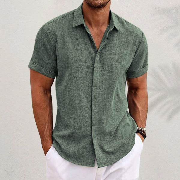 Orizelle | Men’s Linen Shirt – Lightweight, Breathable & Perfect for Summer 1