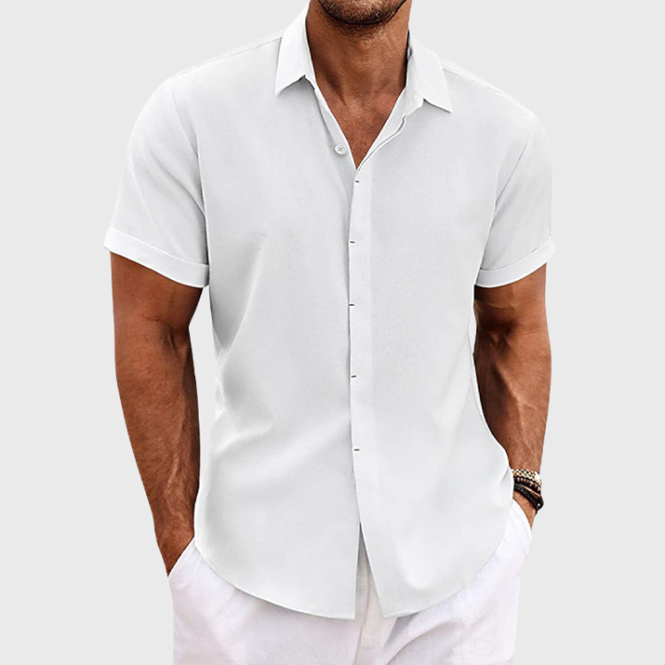 Orizelle | Men’s Linen Shirt – Lightweight, Breathable & Perfect for Summer 5