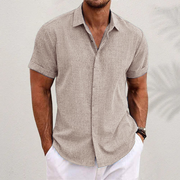 Orizelle | Men’s Linen Shirt – Lightweight, Breathable & Perfect for Summer 8