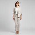 Valerios Fashion elegant women's suit with blazer and tailored trousers 0
