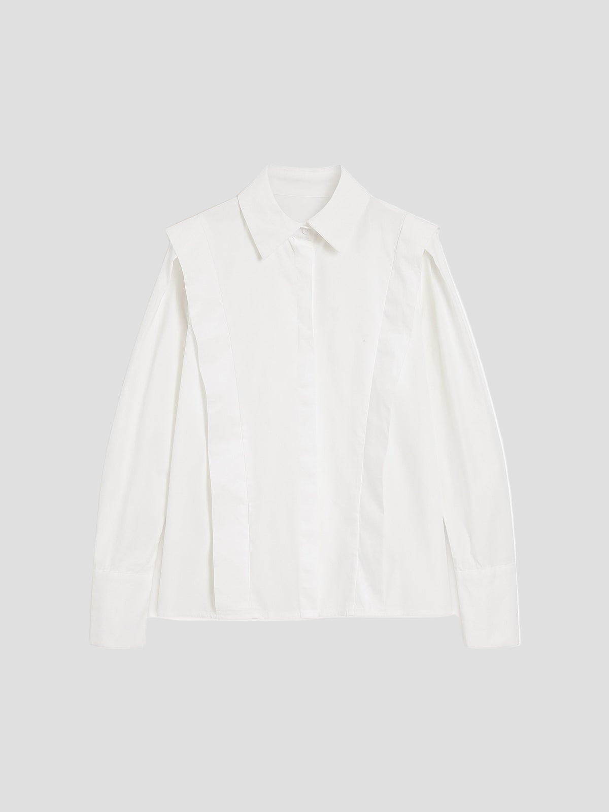 Women's Button Down Square Dress Shirt 4