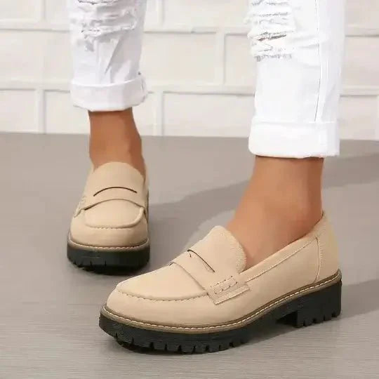 Women’s Platform Loafers with Lug Sole | Chunky Shoes 2