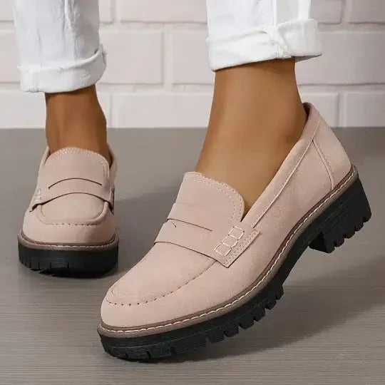 Women’s Platform Loafers with Lug Sole | Chunky Shoes 7