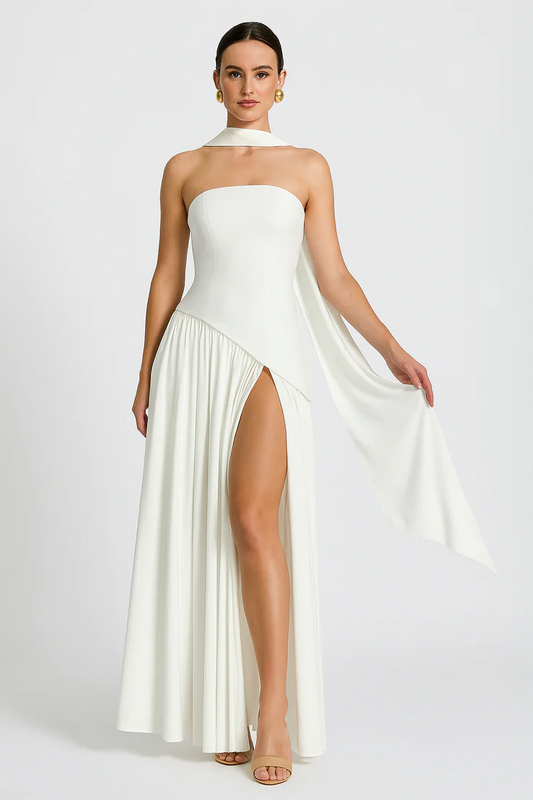 Shaping Asymmetric Dress