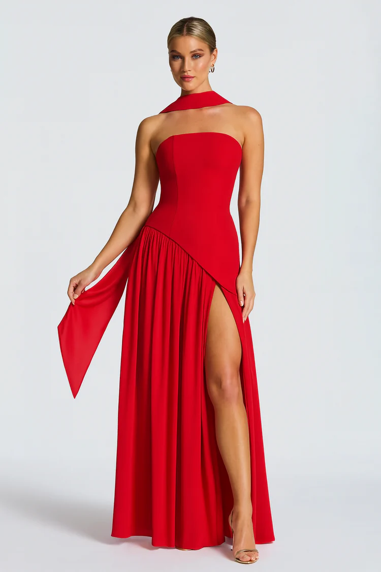 Shaping Asymmetric Dress